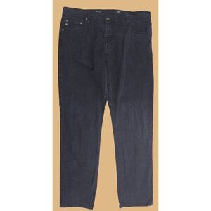 AG Adriano Goldschmeid Mens Everett Slim Jeans 38x32 Black